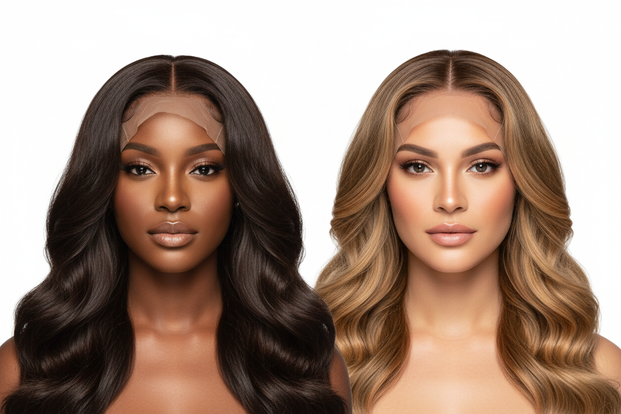Transparent Lace Wigs | Natural Hairline Wigs | Kelmovo