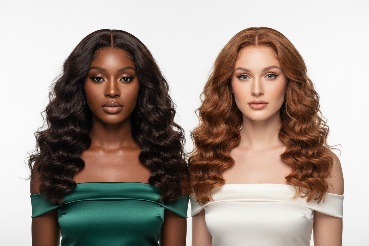 Water Wave Human Hair Wigs | Natural Wavy Wigs | Kelmovo