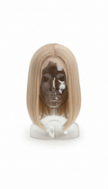 Soft Beige straight bob lace front wig