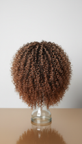 Voluminous Curly Human Hair Wig