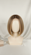 Short Blunt Bob Lace-Front Wig