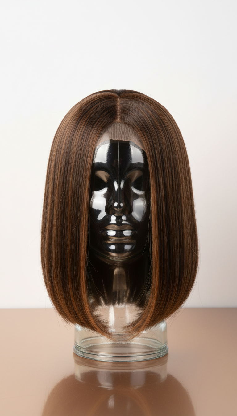 Sleek Straight Bob Human Hair